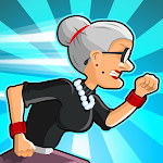 Angry Gran Run - Running Game (MOD, Free shopping)